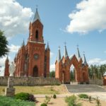 Неоготический костел Святого Алексея в Ивенце Неоготический "Красный" костел Святого Алексея в Ивенце