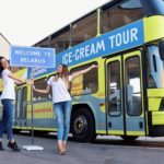 В Национальном аэропорту угостят васильковым мороженым! будут угощать новым мороженым