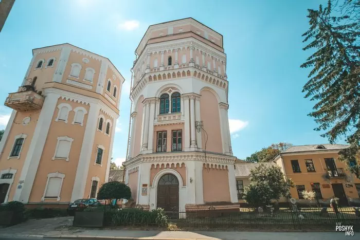 Што за вежы на вуліцы Свярдлова ў Гродне?