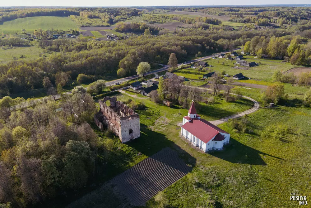 Царква ў вёсцы Наваспаск, Смаргонскага раёна