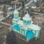 Церковь Святой Троицы в поселке Блонь Блонь, памятник деревянного зодчества - Троицкая церковь 19 века