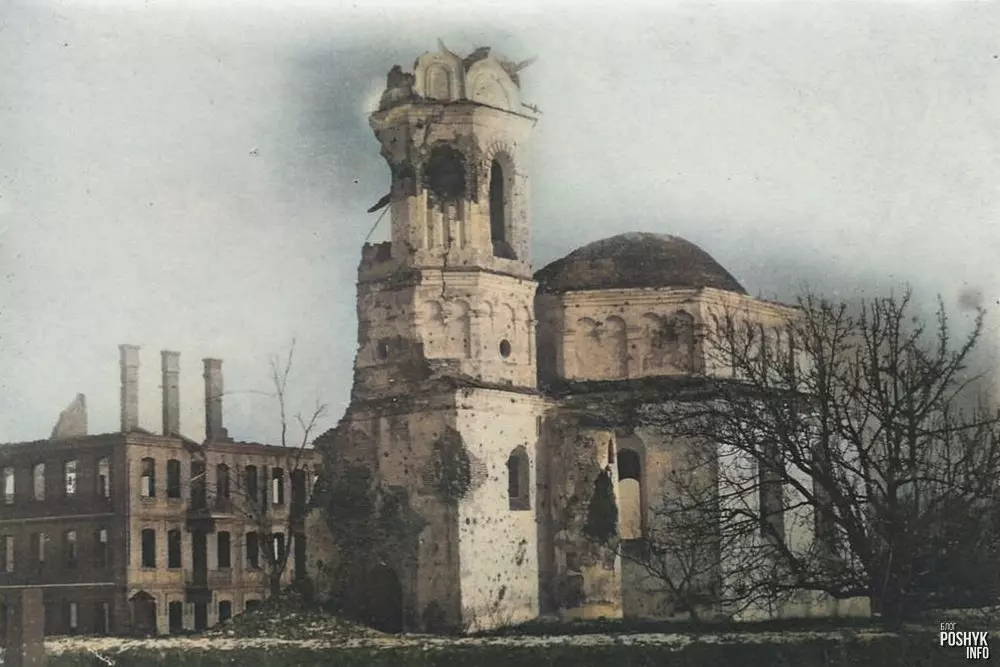 Разбураны храм у горадзе Смаргонь Разбураны храм у горадзе Смаргонь