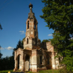 Заброшенная церковь в деревне Слободка под Бешенковичами Руины Николаевской церкви в Слободке