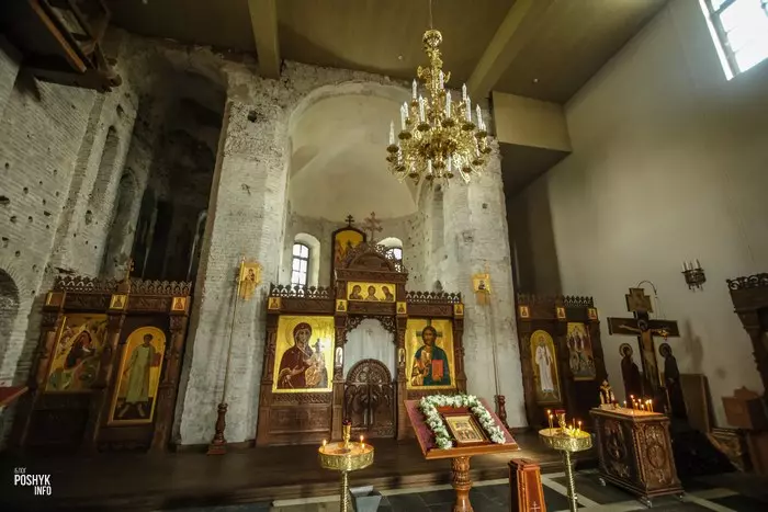 Алтар у Каложскай царквы ў Гродне Алтар у Каложскай царквы ў Гродне