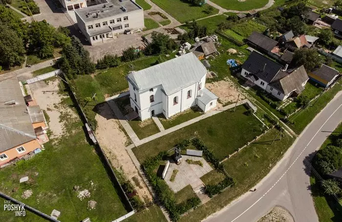 Church of St. Barbara in the village of Zamosc