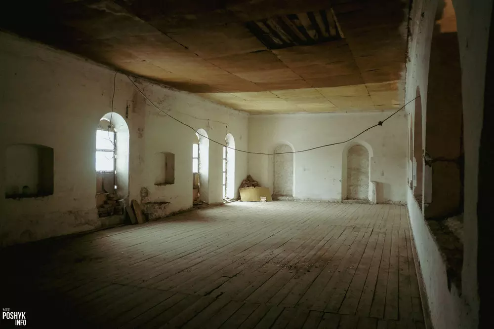 Women's floor, synagogue in Oshmyany