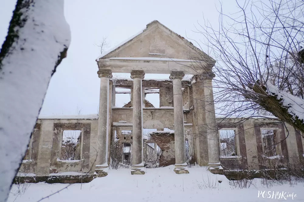 Руіны сядзібы Грабоўскіх у вёсцы Дзікушкі Руіны сядзібы Грабоўскіх у вёсцы Дзікушкі