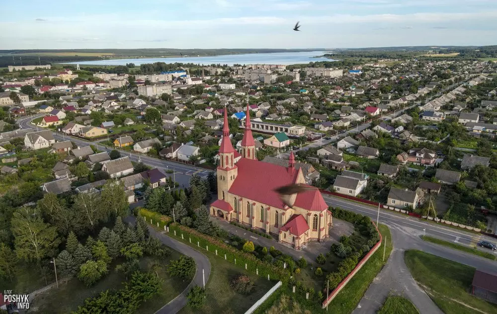 Касцёл у Зэльве Гарадскі пасёлак Зэльва