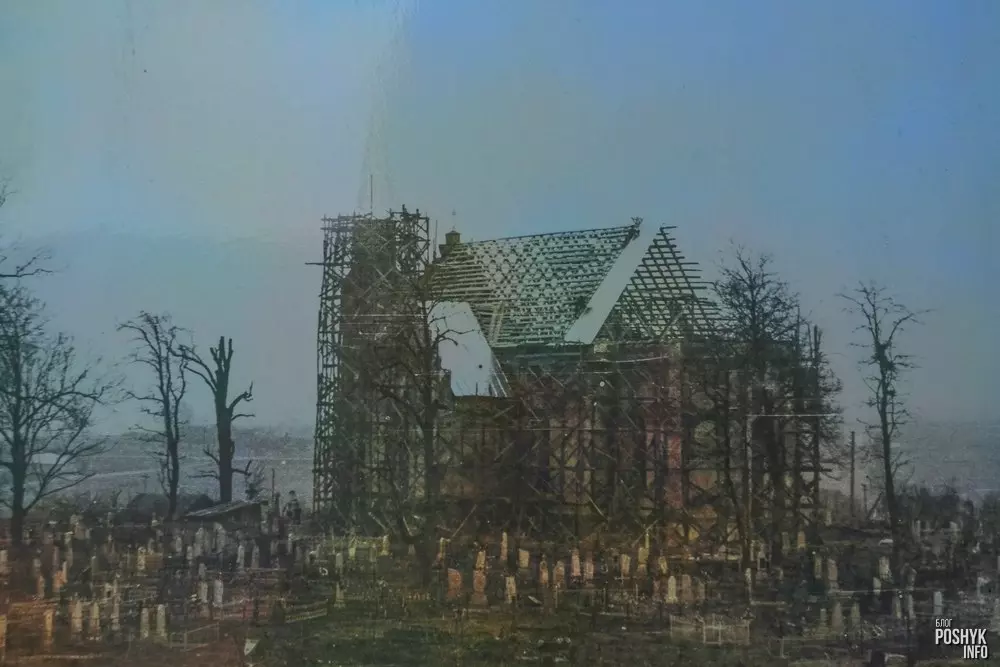 Касцёл у Ражанцы, як выглядаў у пачатку 20-ых. Касцёл у Ражанцы, як выглядаў у пачатку 20-ых.