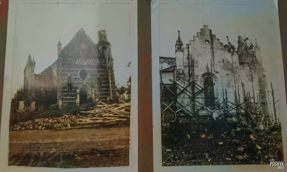 Касцёл у Ражанцы старыя здымкі Касцёл у Ражанцы старыя здымкі