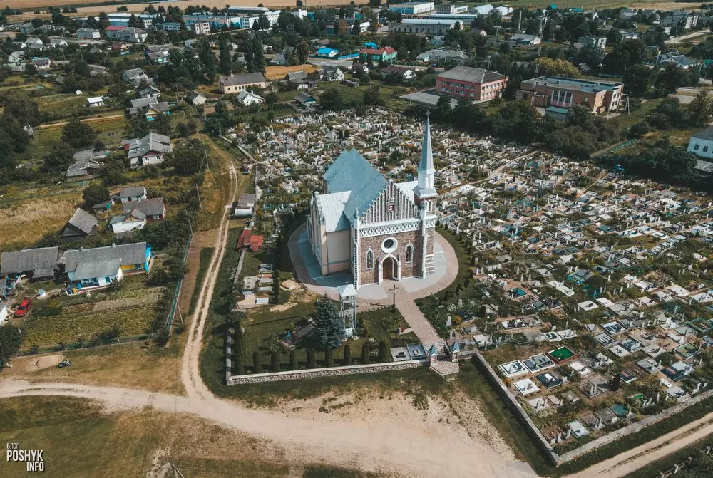 Касцёл Святых Пятра і Паўла ў мястэчку Ражанка Прыгожыя касцёлы Беларусі, Ражанка