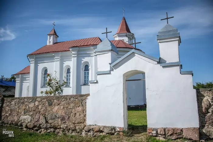 Брама касцёла ў Гарадзішчы Брама касцёла ў Гарадзішчы