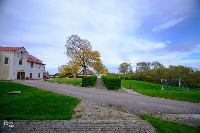 футбольнае поле ля касцёл Удзела