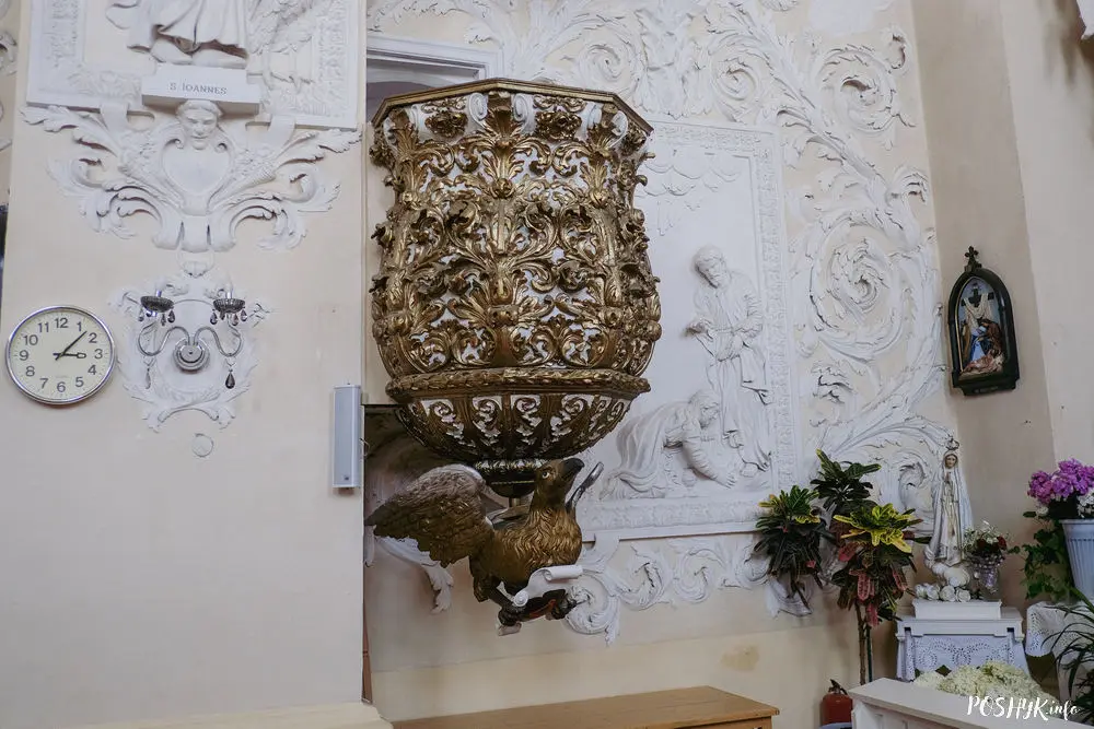 Барэльефы касцёла ў Міхалішках