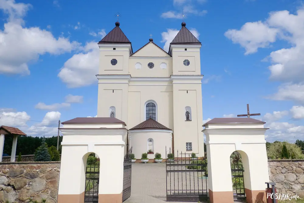 Славутасці Беларусі - касцёл у Міхалішках