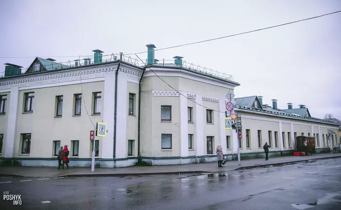 Былая сінагога ў Бабруйску па вуліцы Пушкіна 110 Былая сінагога ў Бабруйску па вуліцы Пушкіна 110