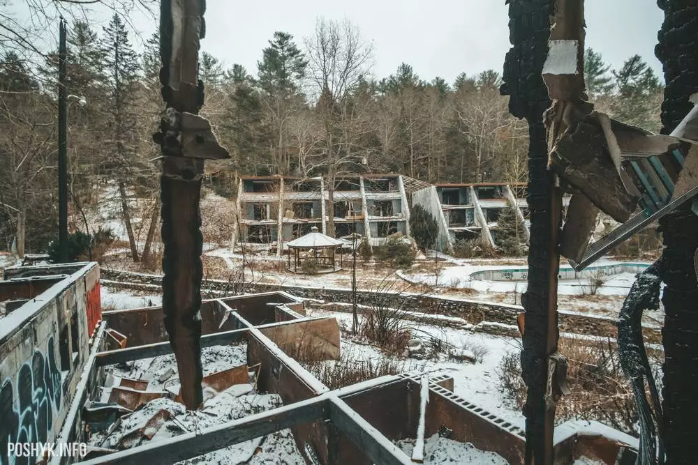 Abandoned Penn Hills Resort in Pennsylvania Penn Hills Resort in Pennsylvania
