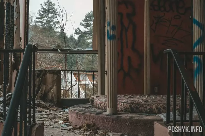 Pocono Mountains abandoned USA