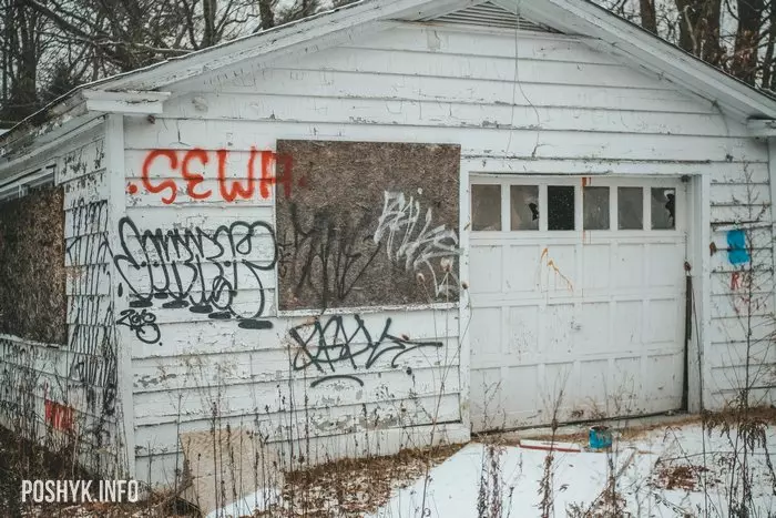 Abandoned hotel in the USA