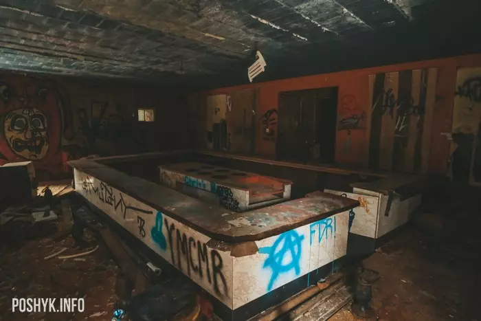 Abandoned hotel in the USA