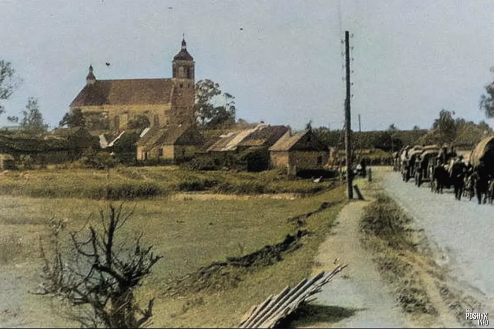 Погляд на Траецкі касцёл у Клецку