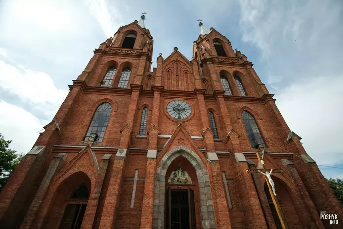 Неагатычны касцёл у вёсцы Старыя Васілішкі