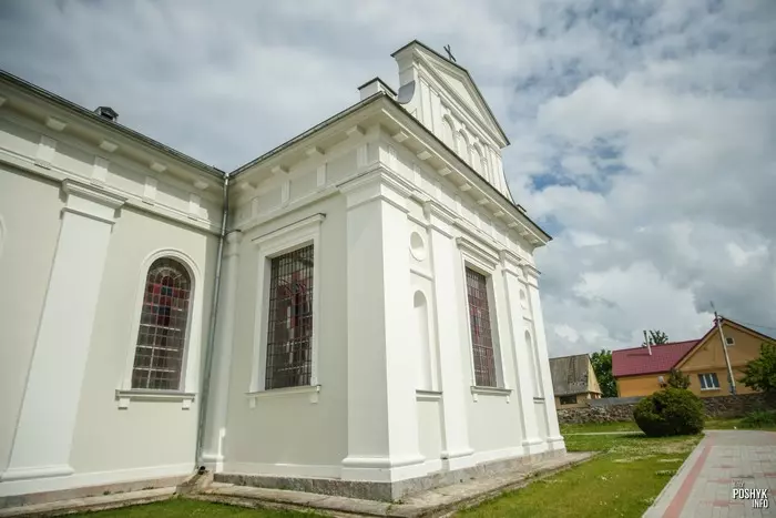 Архітэктура Беларусі касцёл Індура