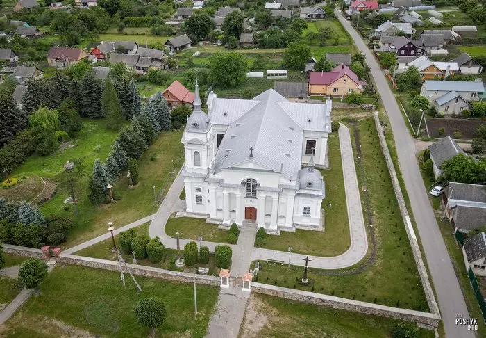 Індура касцёл з паветра