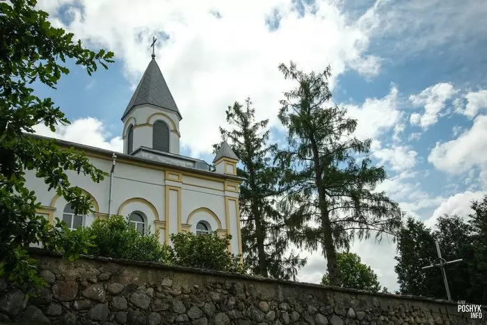 Храм Святога Антонія Падуанскага ў Малой Бераставіцы Касцёл Святога Антонія Падуанскага