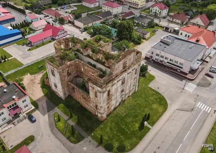 Руіны касцёла ў Вялікай Бераставіцы