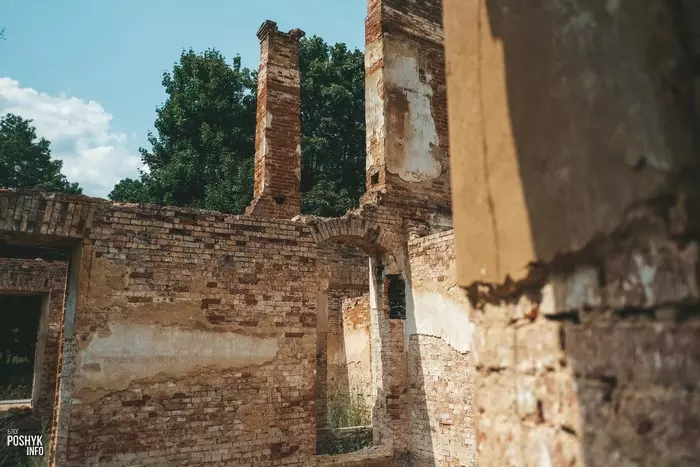 Разваліны сядзібы Дзеконскіх