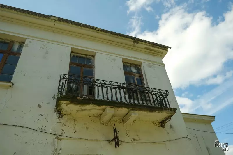 Балкон сядзібы ў Межаве Балкон сядзібы ў Межаве