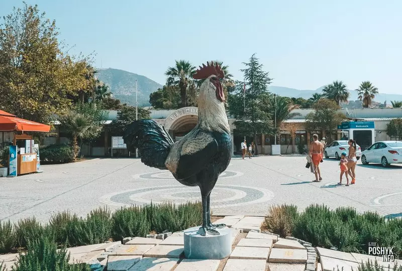 Певень Памукале ў Турцыі