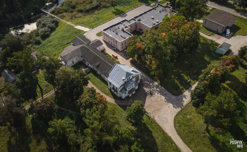 Сядзіба Лубенскіх-Дзяражынскіх у Межава Сядзібны дом у Межаве