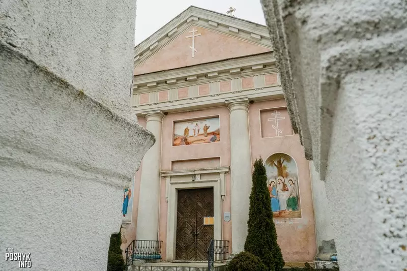Храмы Беларусі Былы касцёл у вёсцы Мамаі