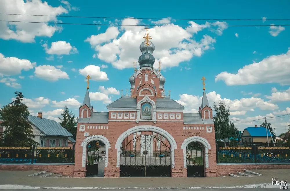 Брама царквы ў Давыд-Гарадку Брама царквы ў Давыд-Гарадку