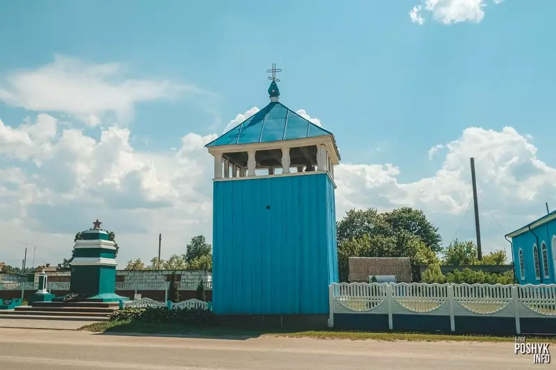 Званіца царквы ў гарадскім пасёлку Антопаль Званіца царквы ў гарадскім пасёлку Антопаль
