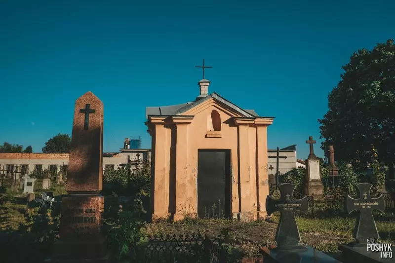 Капліца магільны склеп у Брэсце 1857 года.