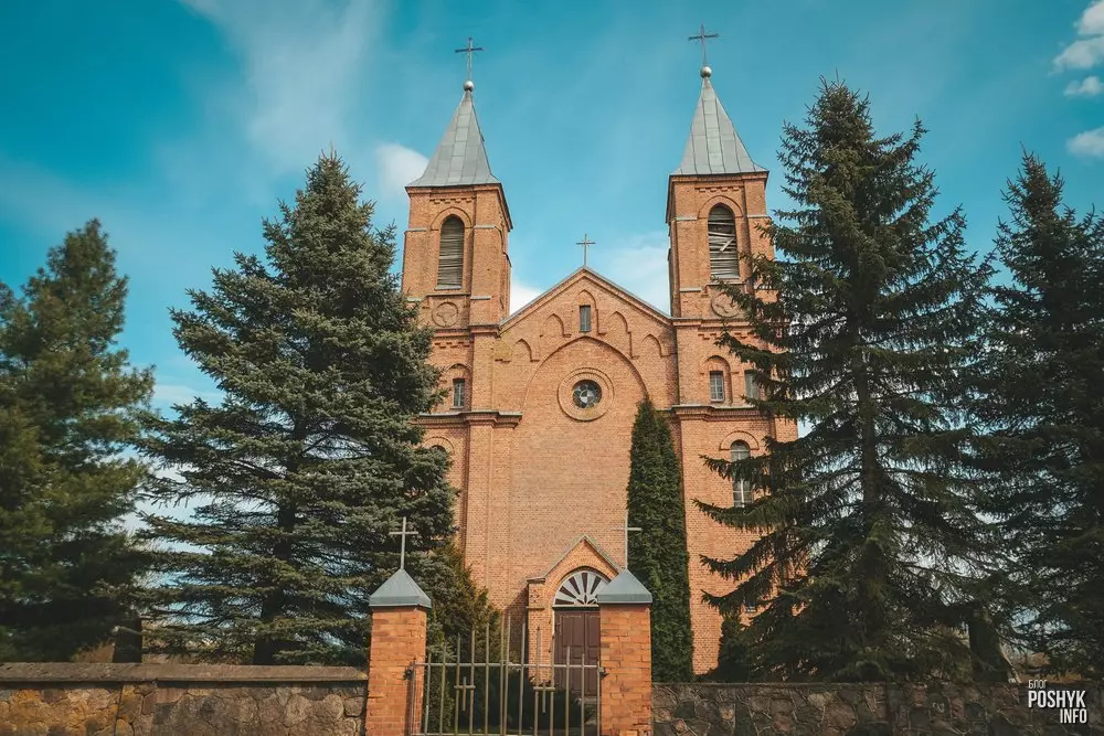 Мілюнцы касцёлы Браслаўскага раёна