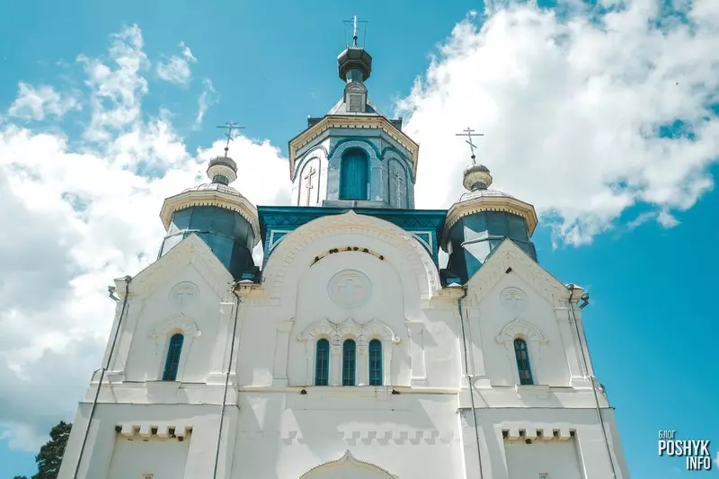 Былы касцёл, а сёння царква ў Крывошыне Былы касцёл, а сёння царква ў Крывошыне