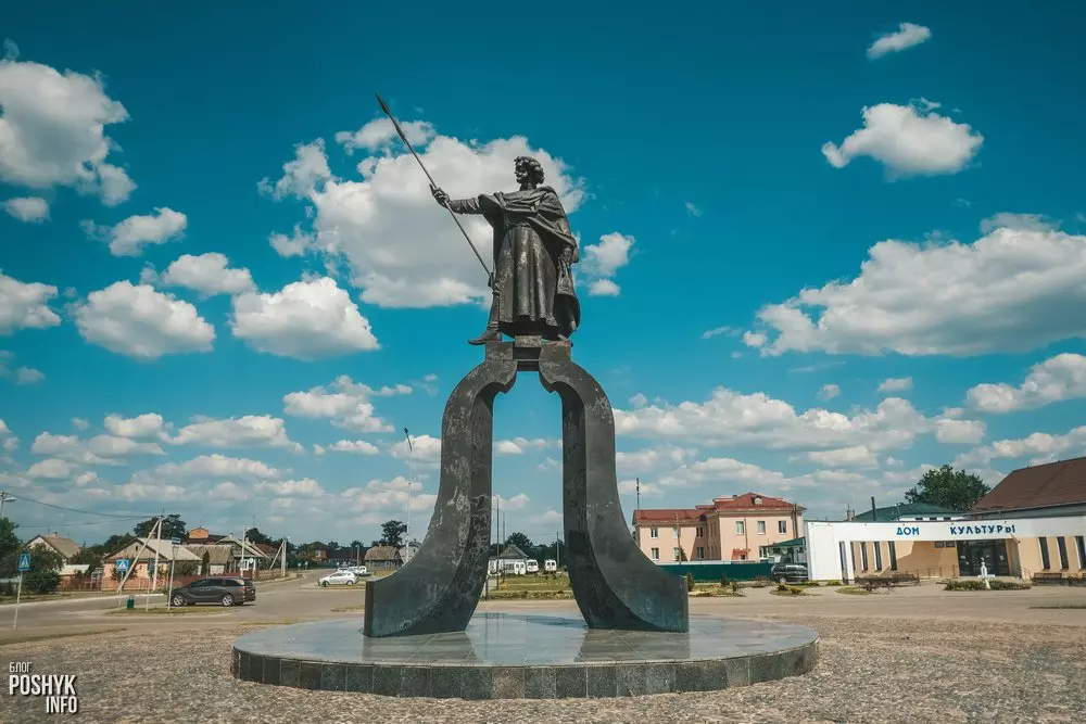 Помнік князю Давыду ў Столінскім раёне Помнік князю Давыду ў Столінскім раёне