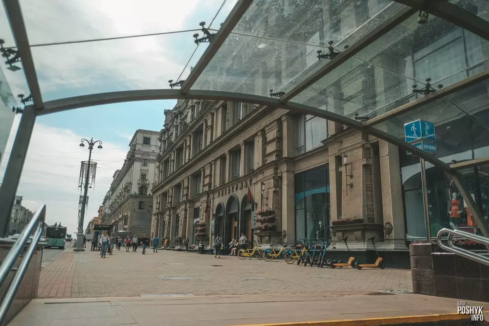 Універмаг ДУМ у Мінску гісторыя