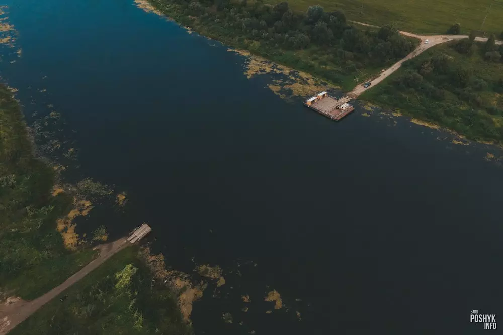 Паромная пераправа Дзісна
