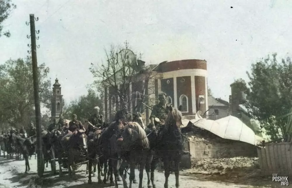 Касцёл у Дзісне на старых фота Касцёл у Дзісне на старых фота