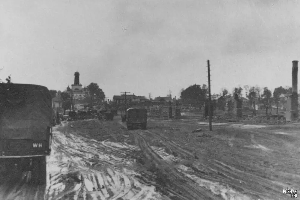 Чачэрская ратуша старое фота