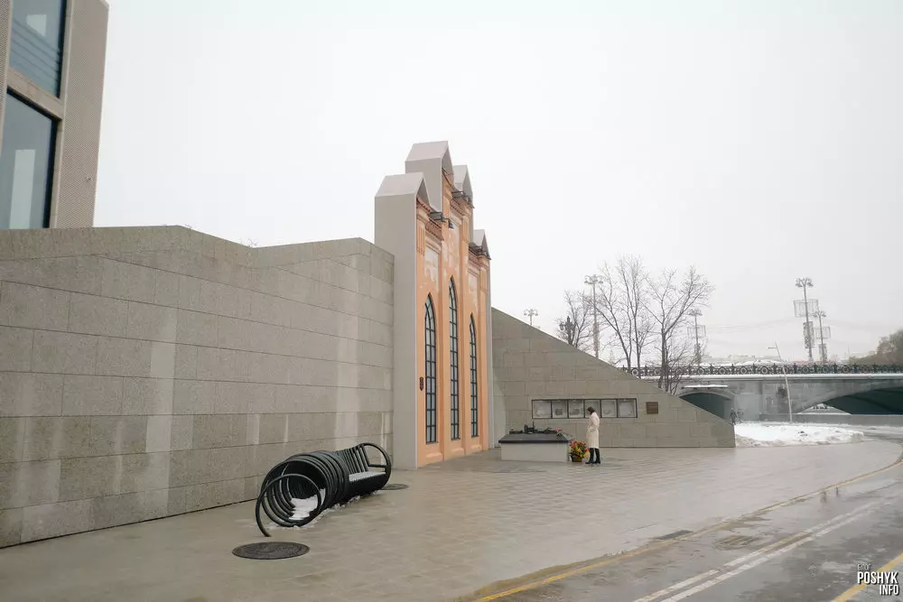 Адноўлены фасад электрастанцыі Мінск