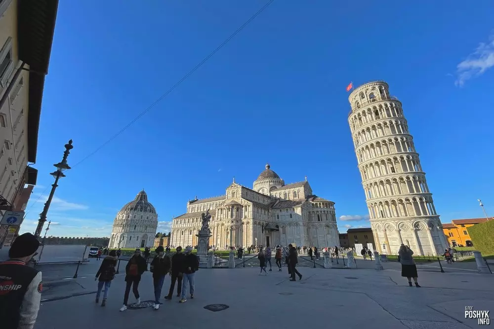 Пізанская вежа і яшчэ крыху пра горад