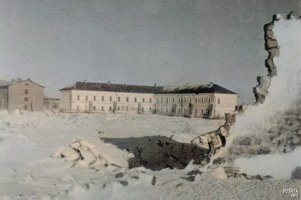 Разбураны Траецкі манастыр у Слуцку