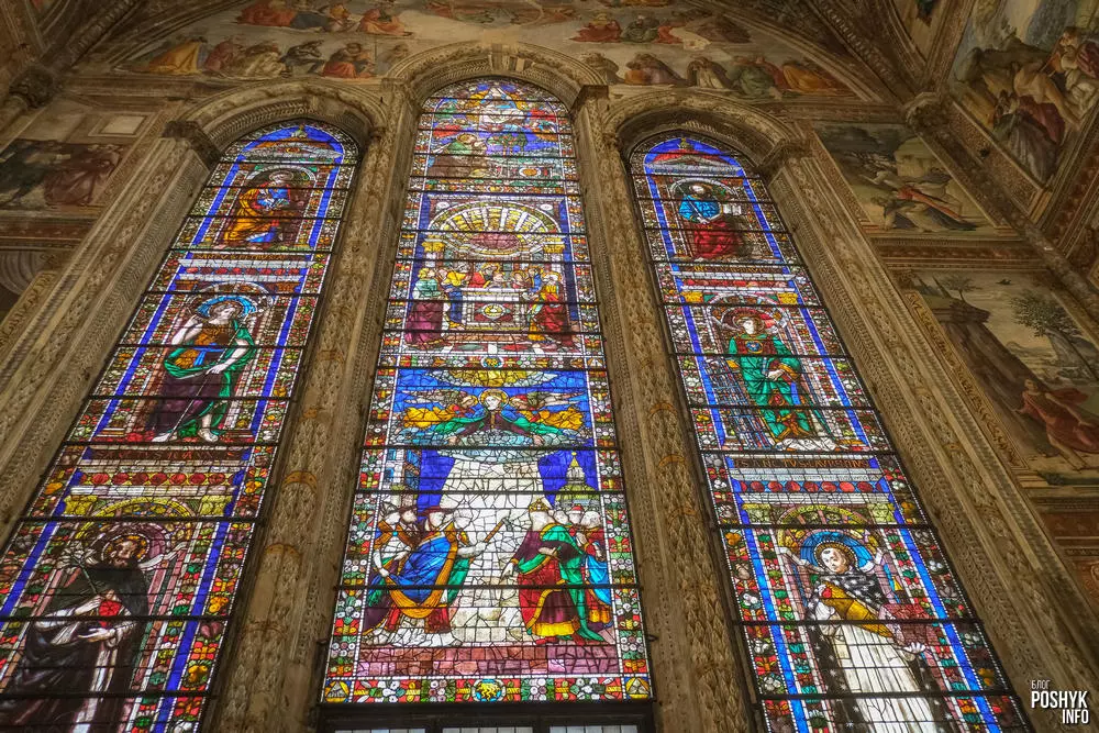 Капэла Тарнабуоні вітраж (Tornabuoni Chapel)