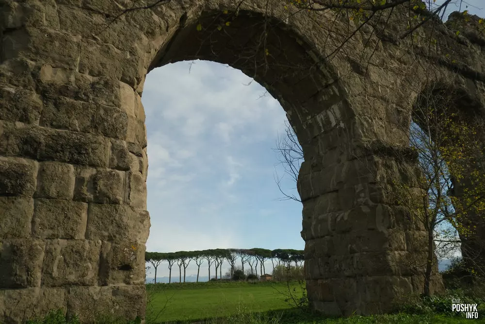 Што паглядзець у Рыме? Старажытнарымскі акведук Аква-Клаўдзія